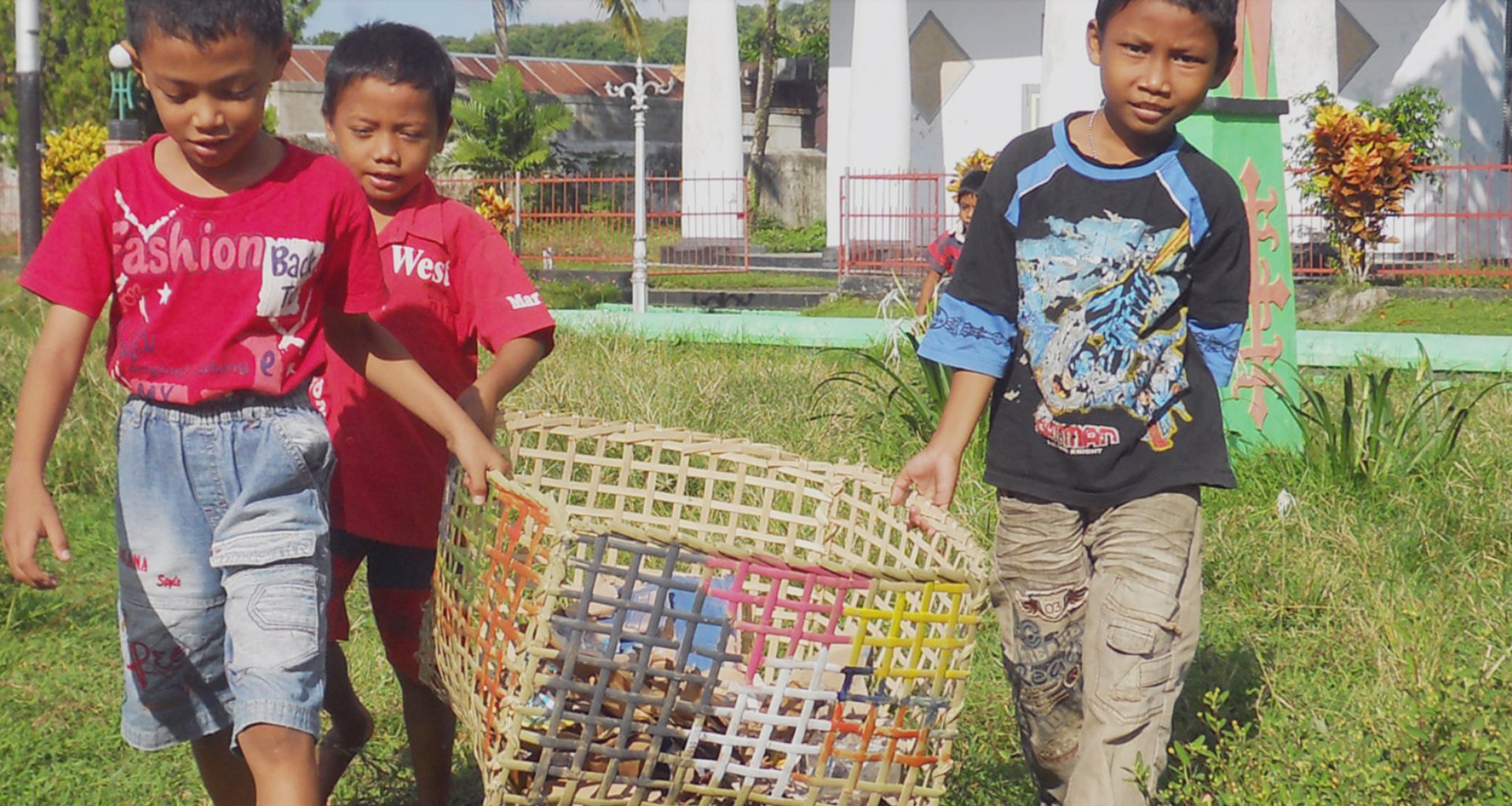 Pupils on Banda Islands
