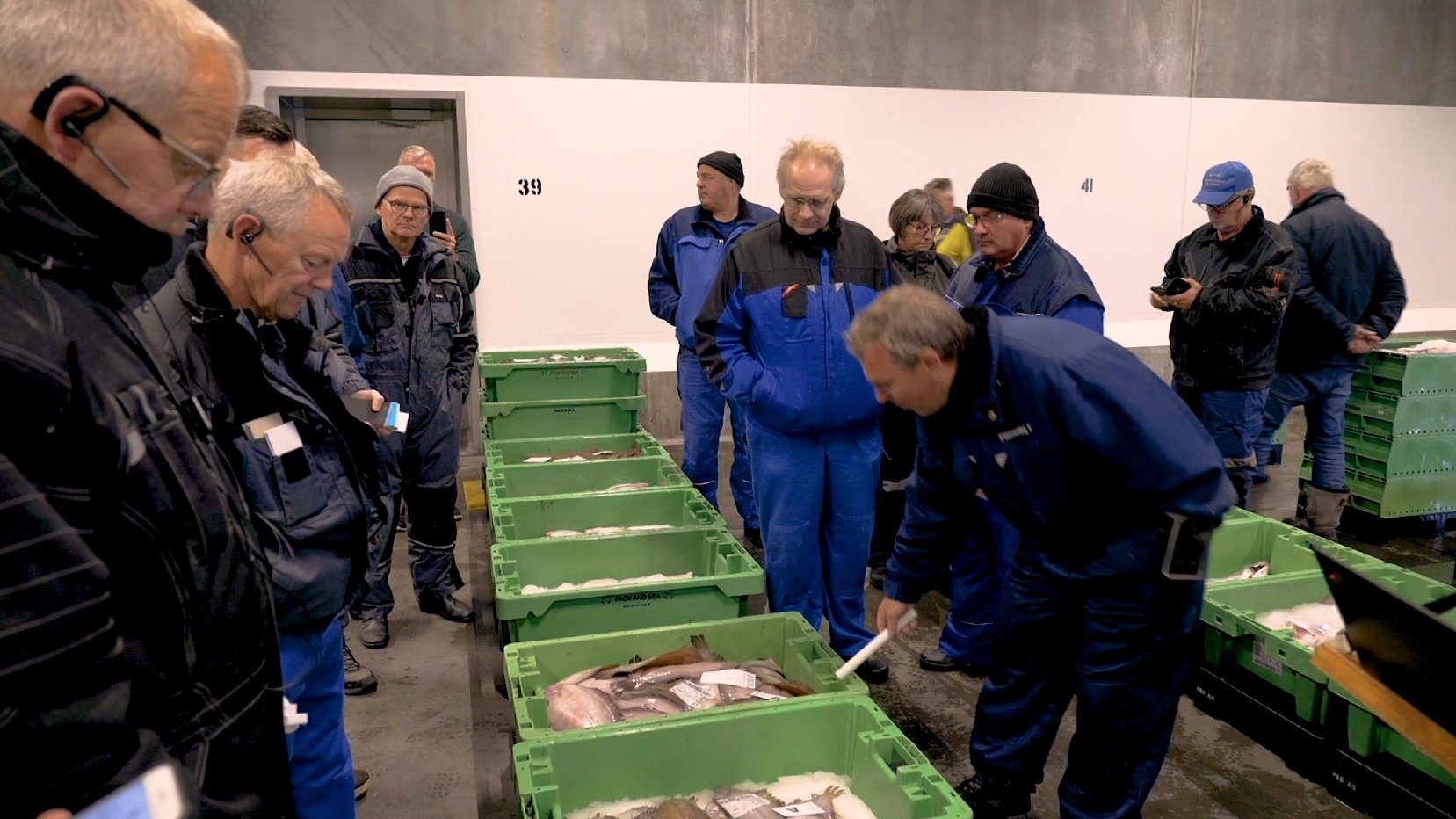 Fish auction Fish auction